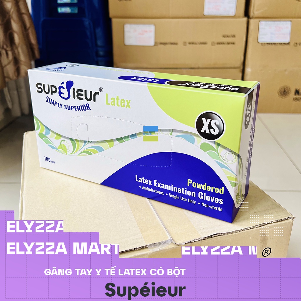 Găng Tay Y Tế Có Bột Superieur