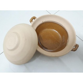 Nồi đất tráng men 16cm