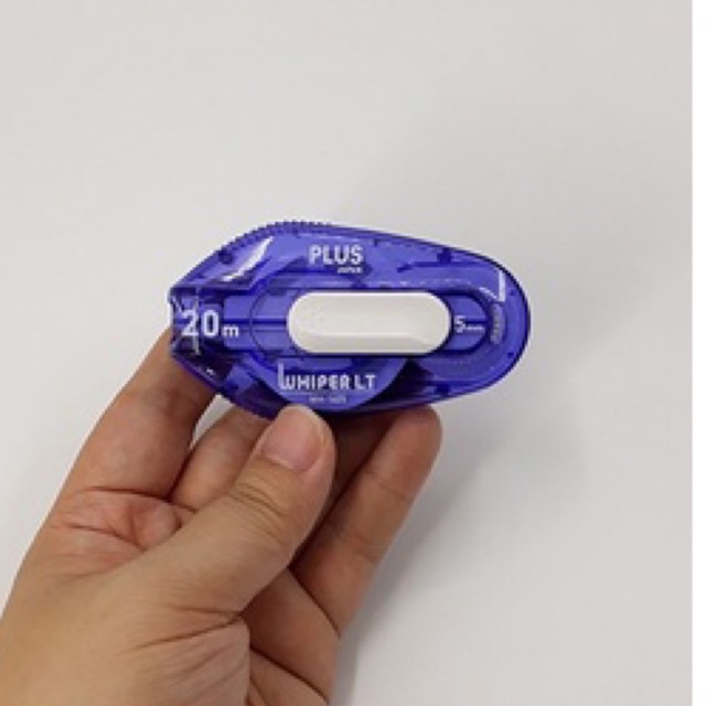 Băng Xóa Kéo 5 mm x 20 m - Plus 49-V648 - Akai Màu Xanh Dương