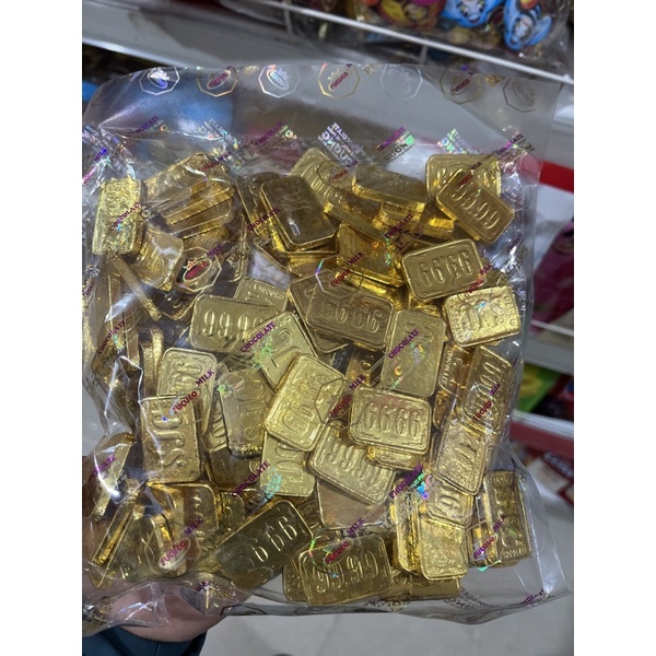Kẹo Sô cô la Phú Cường Vàng Miếng SJC 400g