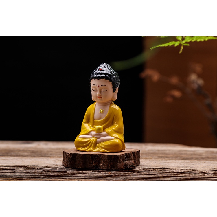 Tượng phật nhỏ trang trí nhà cửa hoặc xe hơi đem đến bình an