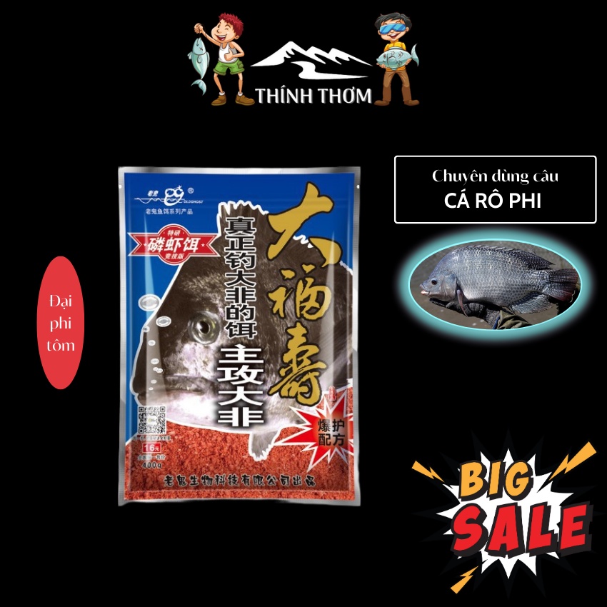 Mồi Lão Quỷ Tổng Hợp Chuyên Câu Rô Phi