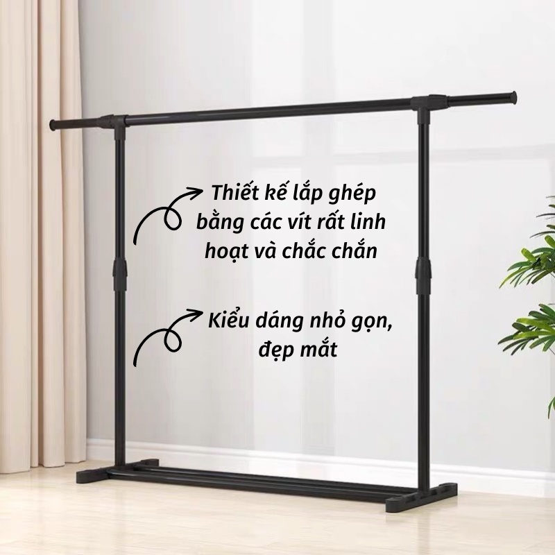 Giá Treo Quần Áo kệ Treo Quần Áo Khung Kim Loại Siêu Chắc Chắn KHO GIA DỤNG TRẦN PHÚ