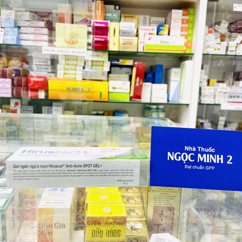 ✅ [Chính Hãng] Gel ngăn ngừa mụn Hiruscar Anti-Acne Spot Gel: sạch mụn thêm tự tin ( 10g)