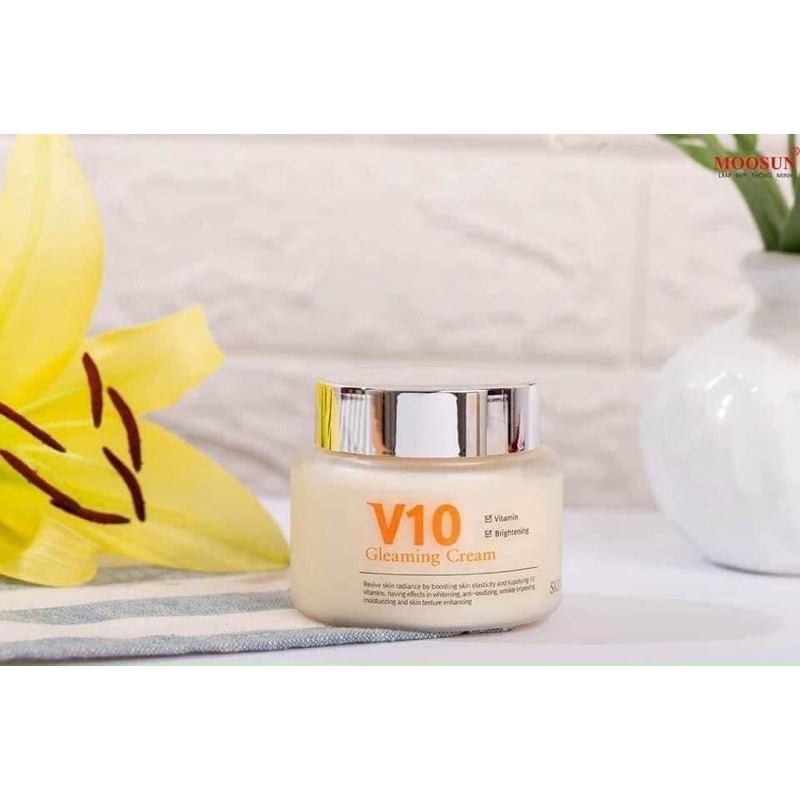 Kem Dưỡng V10 Skinaz Gleaming Cream Hàn Quốc Chính Hãng