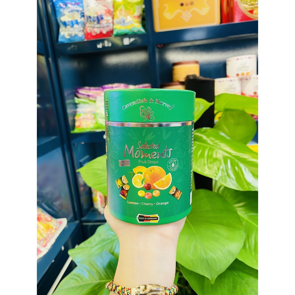 Kẹo trái cây mẫu mới 2023 Cavendish & Harvey hộp 100g Đức
