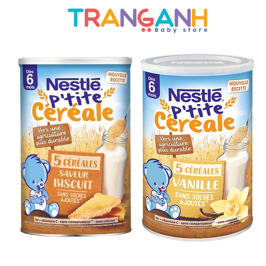 Bột lắc sữa Nestle Pháp 400g cho bé
