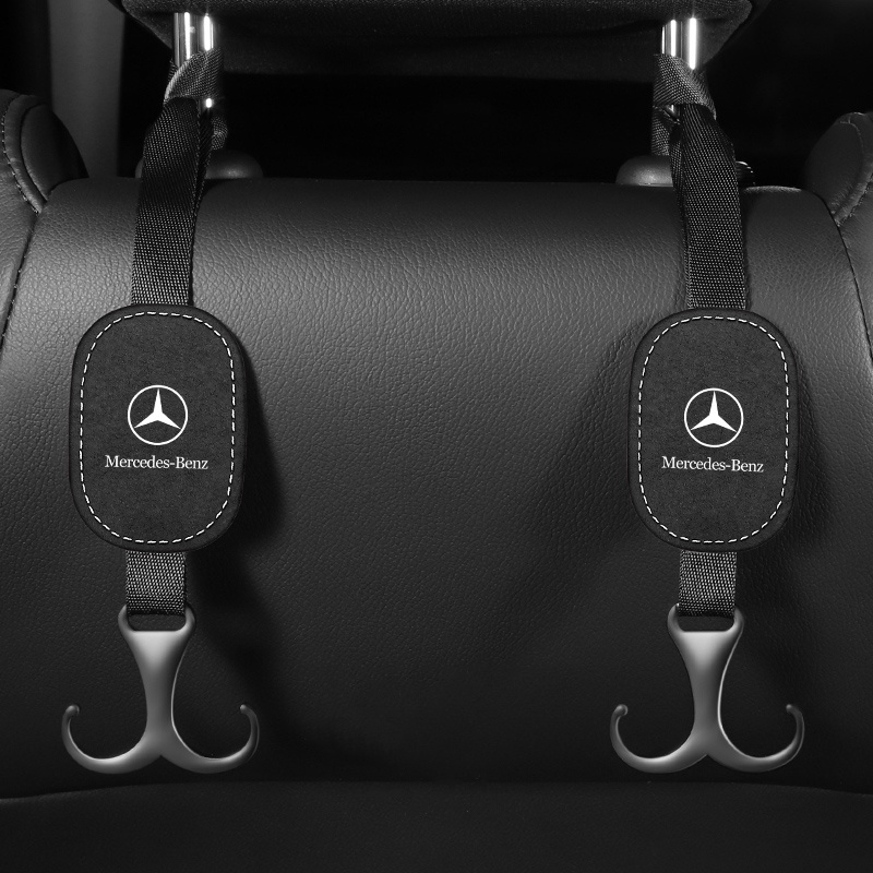 1 / 2 Móc Treo Túi Xách Cho Mercedes Benz Maybach GLS AMG-A-CLA-C-E-S-GLA-GLB-GLC-GLE-S A-B-C-E-GLB-GLC-GLE-GLC-GLS Class W213 W205 Túi Đựng Đồ Dùng Tiện Lợi