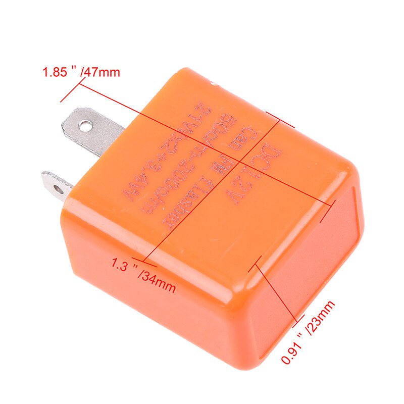 Rơ Le Nhấp Nháy Đèn LED Xi Nhan 12V Thông Dụng Có Thể Điều Chỉnh Tần Số Cao Cho Xe Máy Yamaha Honda