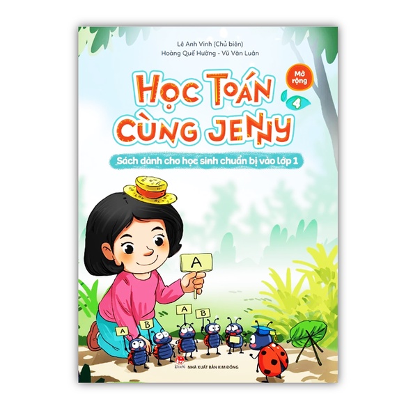 Sách - Combo 4 cuốn Học Toán Cùng Jenny - Sách Dành Cho Học Sinh Chuẩn Bị Vào Lớp 1 - Bộ Mở Rộng (PV)