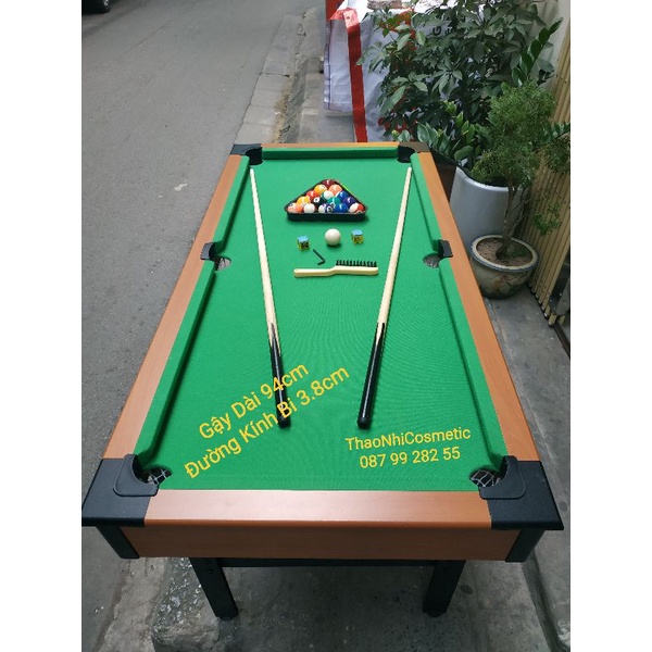 Bàn Bi A Gỗ Trẻ Em Và Người Lớn Loại To 1.21cm và 92cm