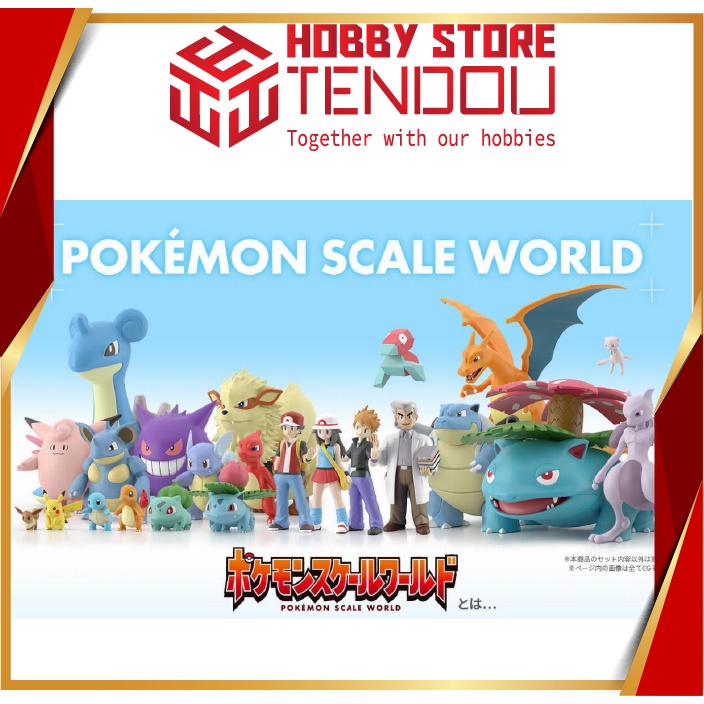 Bộ Sưu Tập Mô Hình Pokemon Scale World Kanto Region