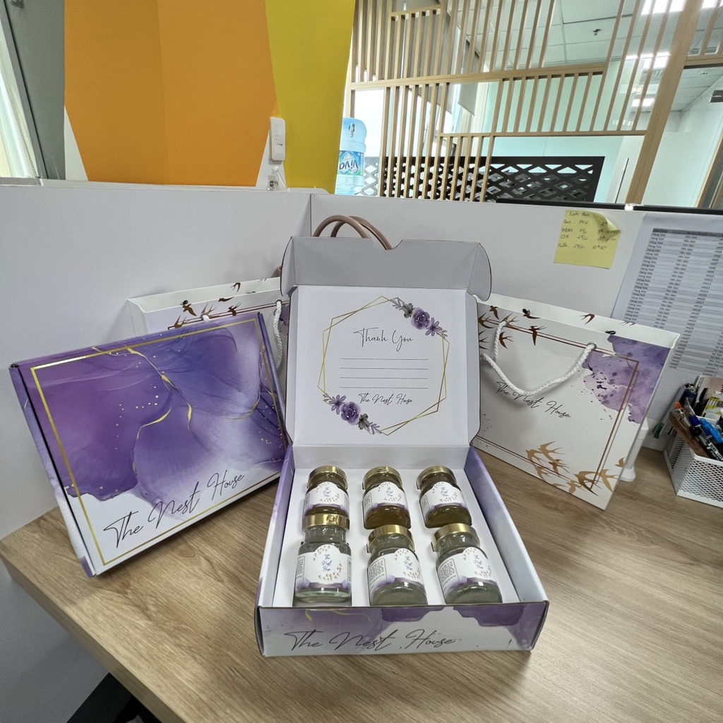 Nước Yến Trẻ Em 70ml Yến Chưng Sẵn Vị Cam The Nest House