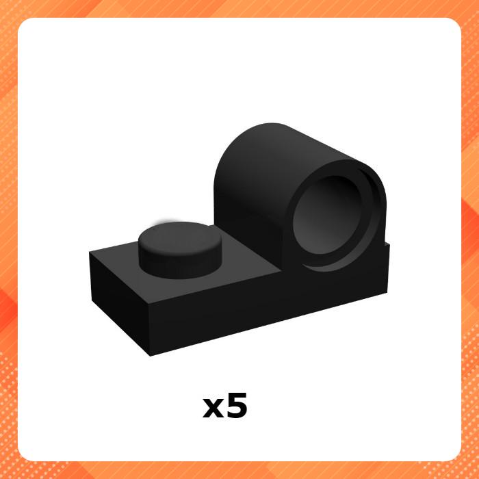 Đồ Chơi COMBO 10 Gạch 1x2 Với 1 Lỗ Pin Trên Đầu NO.921 - Phụ Kiện MOC Tương Thích Part 11458