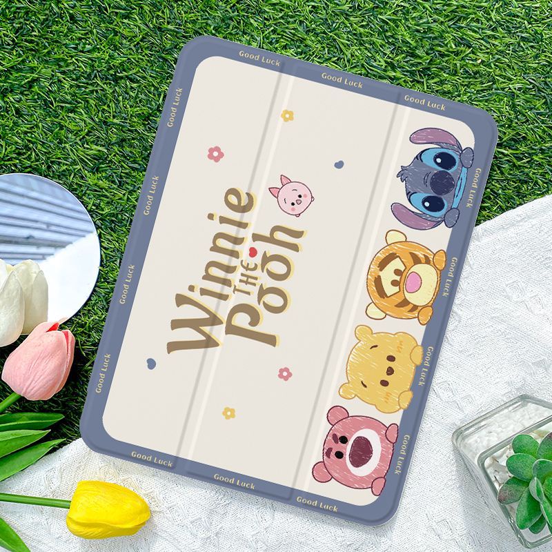 Bao Da Máy Tính Bảng Có Ngăn Đựng Bút Cho iPad 2021 Pro 11 2019 2020 10.2 7 / 8th 2018 9.7 5 / 6th Mini 4 5 Air 4 5