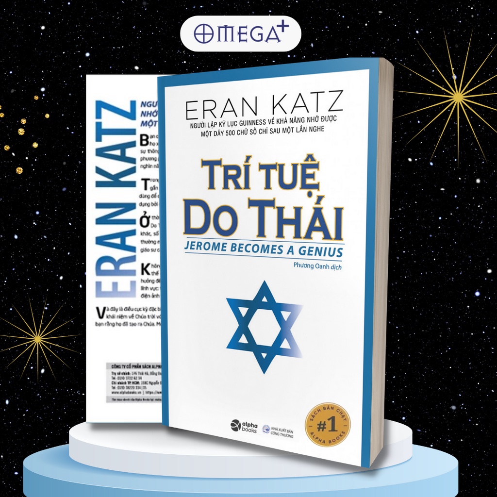 Sách Trí Tuệ Do Thái - Những Phương Pháp Phát Triển Trí Tuệ Của Người Do Thái - Eran Katz - Top 1 Bestseller Alpha Books