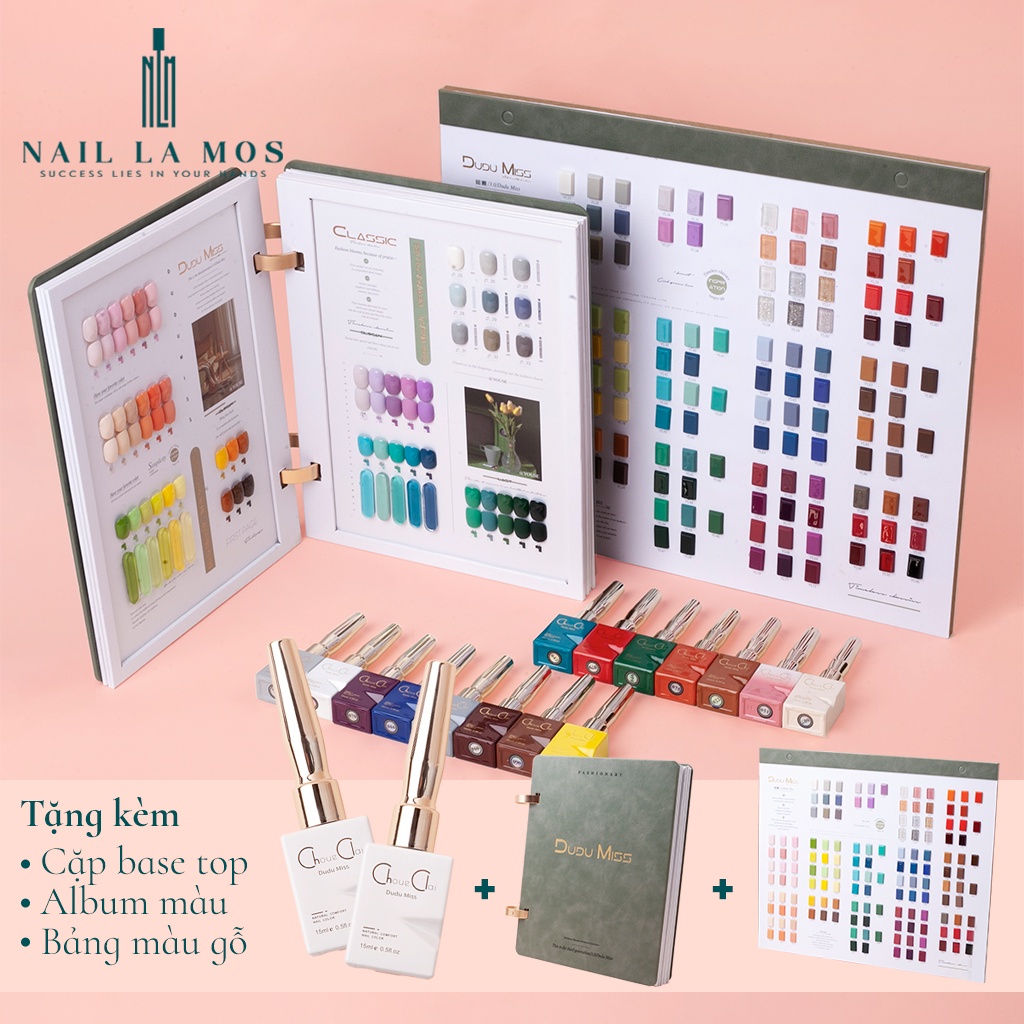 Set sơn gel Dudu Miss Choue Clai chính hãng 96 màu - Bộ sơn móng tay làm nail