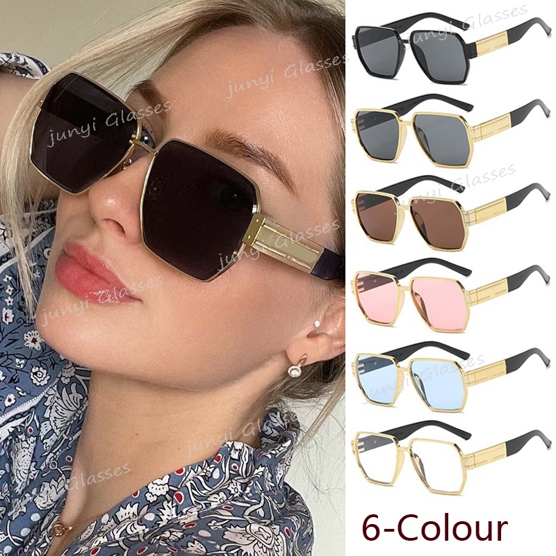 Kính Mát Gọng Vuông Bản To Thời Trang Cho Nữ