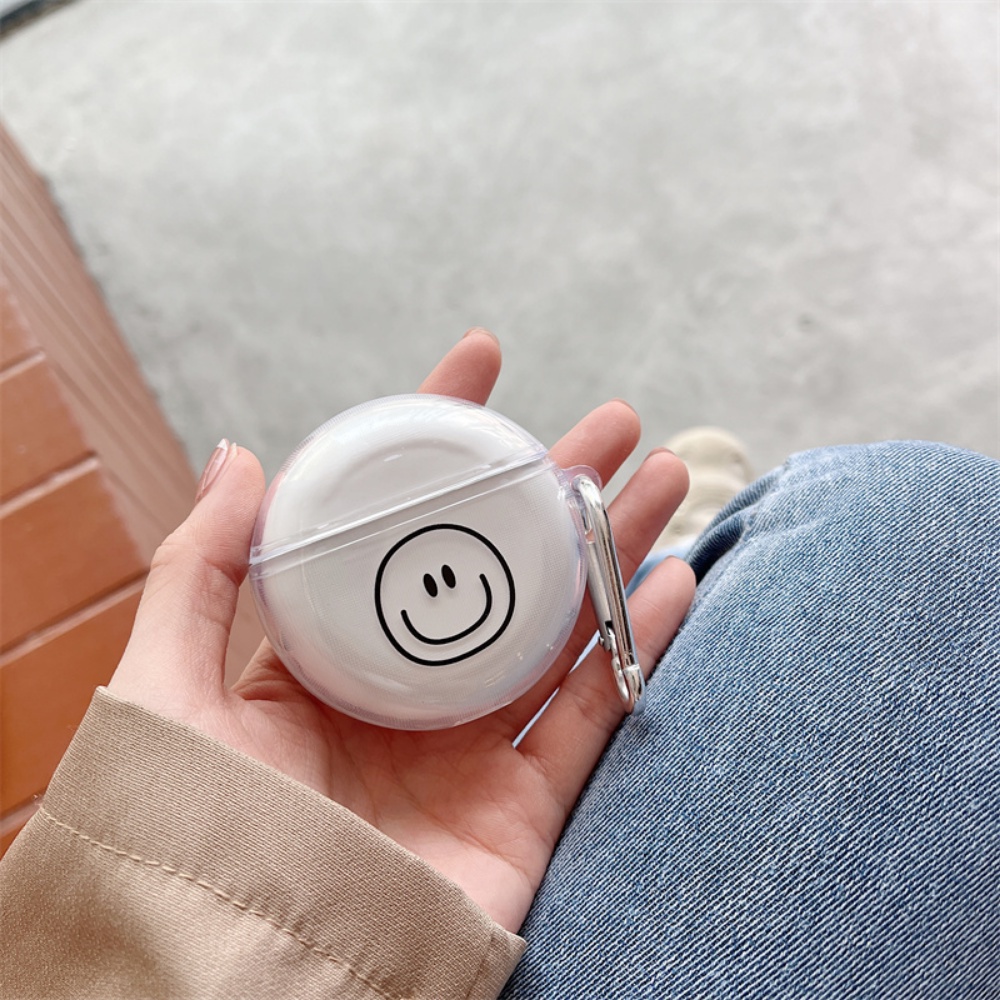 Vỏ Bảo Vệ Hộp Sạc Tai Nghe OPPO Enco Buds 2 Trong Suốt Họa Tiết Hoạt Hình Dễ Thương