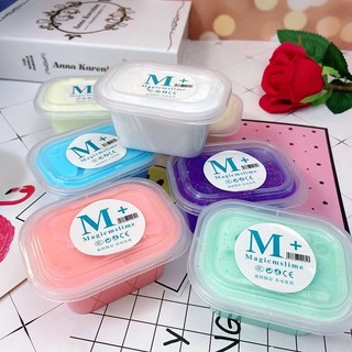 Slime bơ SỮA MAGIC slam basic mềm mịn thơm mùi sữa chuối hộp 280ml