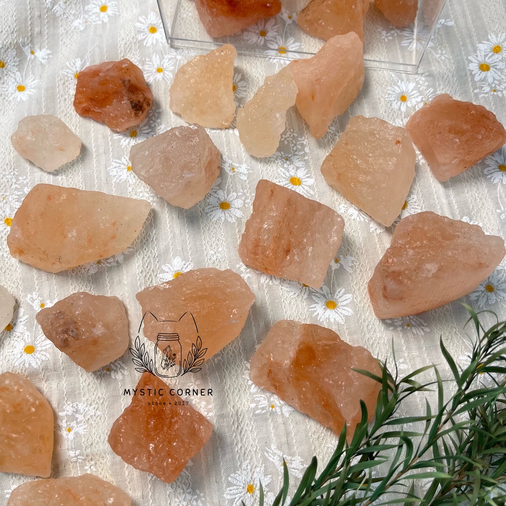 Đá muối thanh tẩy Himalaya, thanh tẩy đá, bài Tarot, tắm hay ngâm chân thanh tẩy trượt khí trong cơ thể