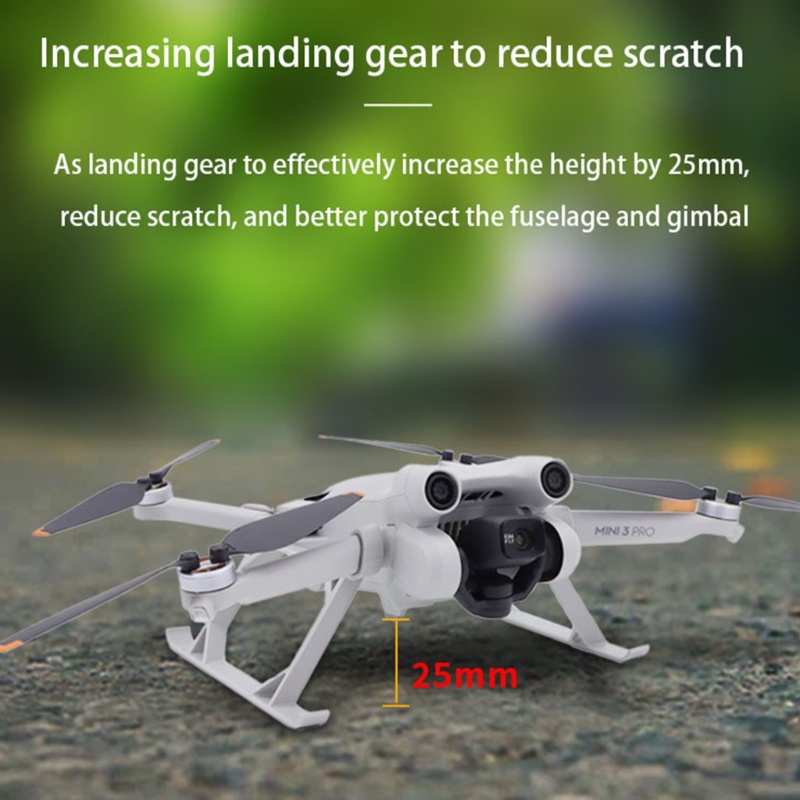 Phao Hạ Cánh Trọng Lượng Nhẹ 25mm Cho Máy Bay Điều Khiển Mini 3 Pro