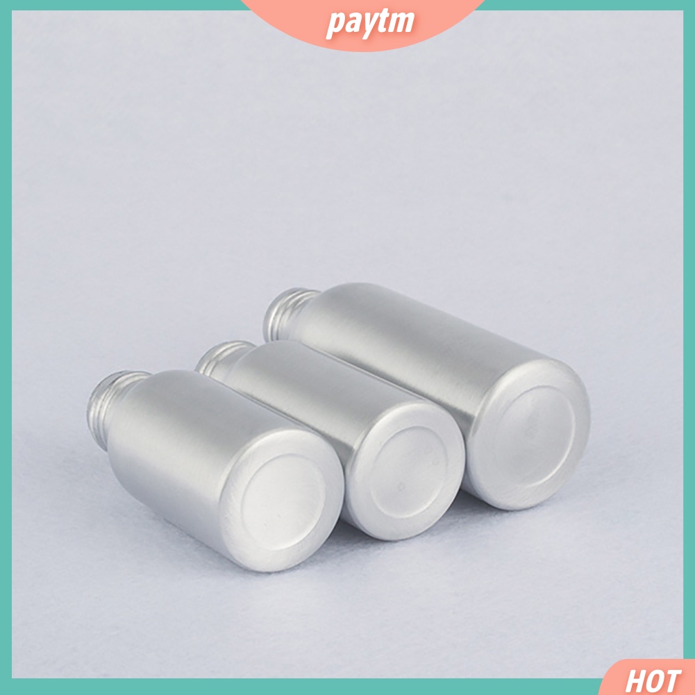 (PTM) Set bình đựng vòi nhấn bằng nhôm cho kem dưỡng ẩm dầu gội sữa tắm 40-250ml