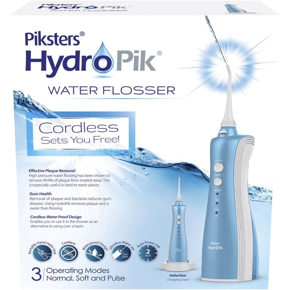 Homey - Máy tăm nước cầm tay, sạc điện HydroPik - Piksters - Hàng Nội Địa Úc