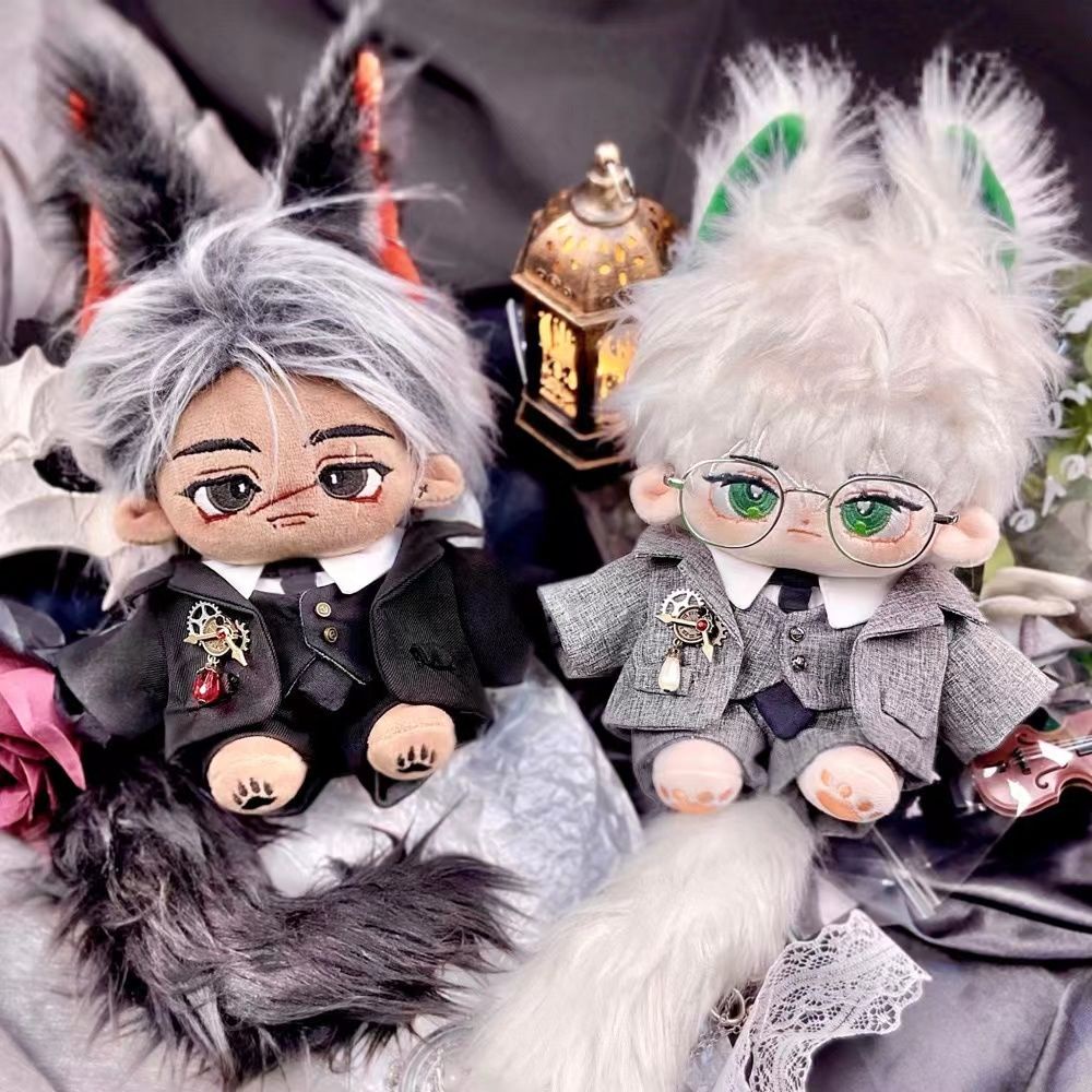 Áo Khoác Vest Vải Cotton 20cm Xinh Xắn Cho Búp Bê