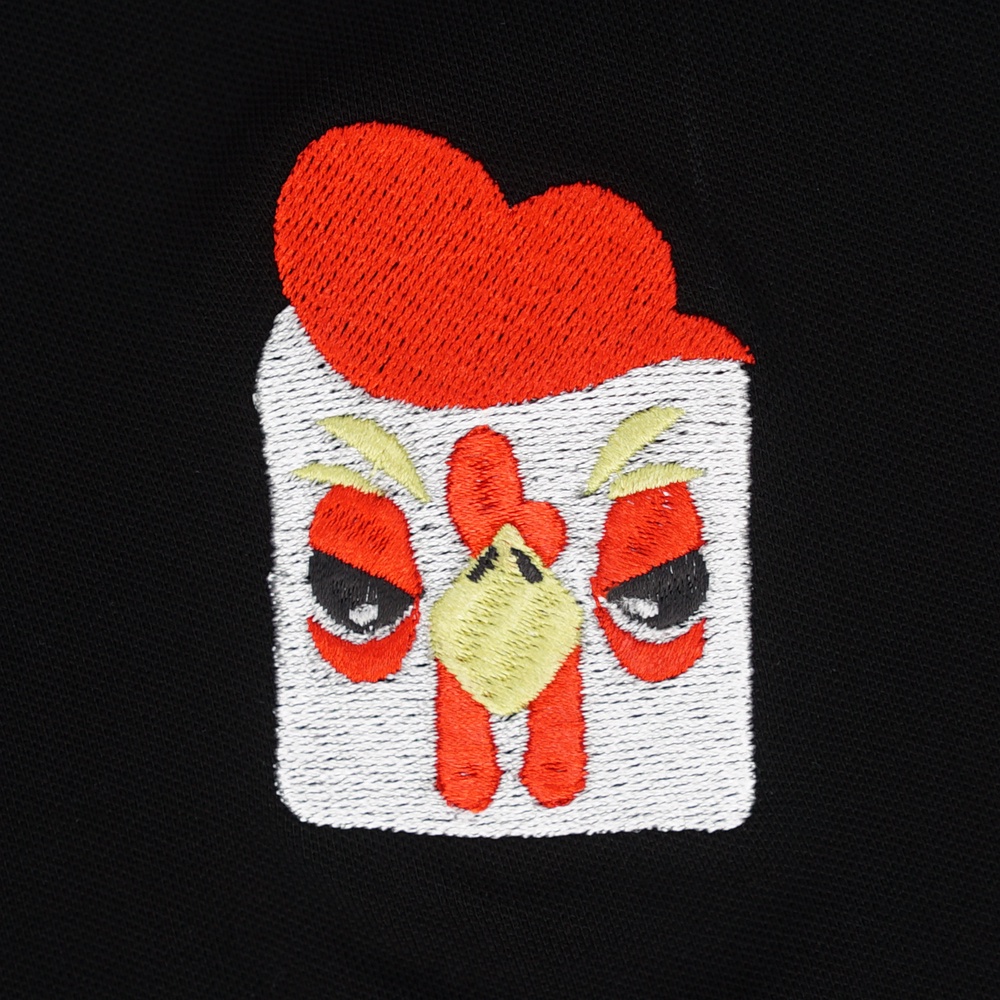 Áo Polo Form Rộng MYO Thêu Hình Gà P003