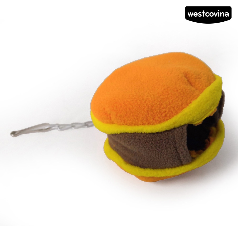 [COD]♘Nhà Giữ Ấm Hình Hamburger Cho Hamster / Sóc / Chim Vẹt