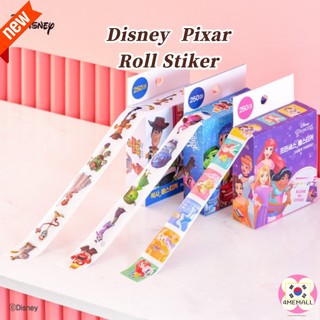 Daiso cuộn 250 miếng dán trang trí thiệp hoạt hình disney pixar princess