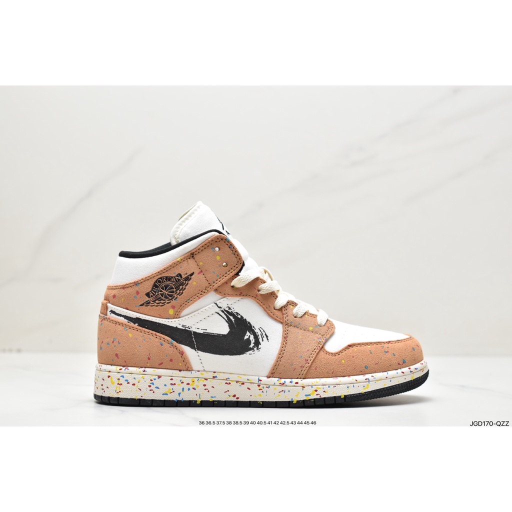 GIÀY SNEAKER MÃ SẢN PHẨM: 554724-411_Air Jordan 1 Mid  AJ1_FULL BOX_FREE SHIP TOÀN QUỐC