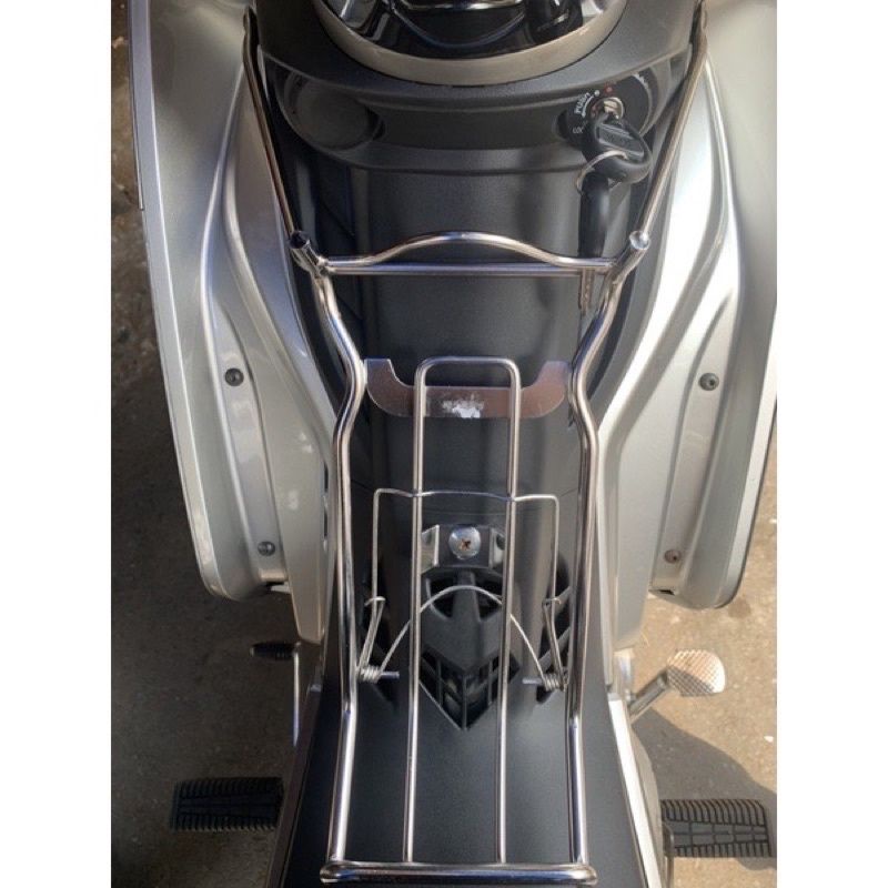 Baga Giữa Xe Exciter Đời 2010/ Ex Nhỏ 10ly Inox 304/ Sơn Đen Tĩnh Điện/ Titan/ 7 Màu