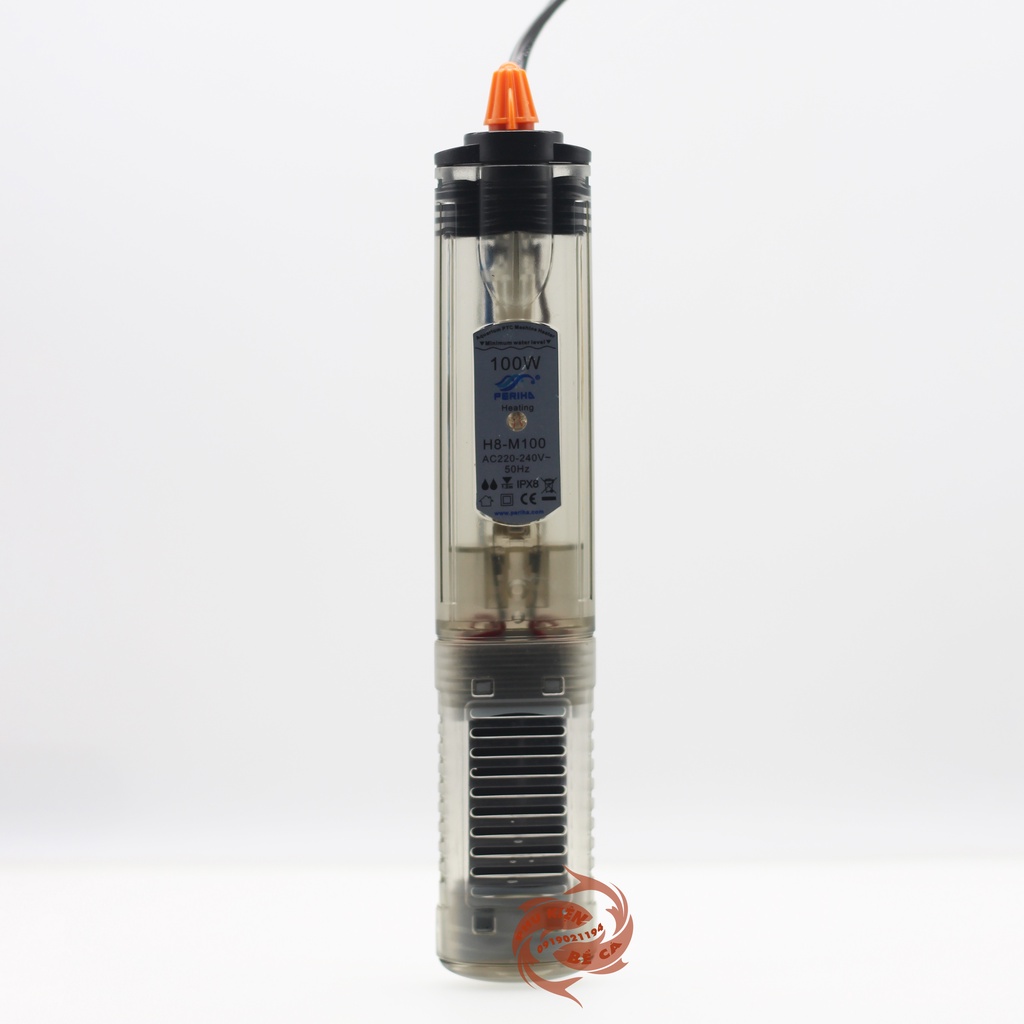 Đèn sưởi bể cá cảnh Periha H8M 100w 200w 300w 500w cao cấp, tự động cân bằng nhiệt, làm nóng nhanh - bảo hành 30