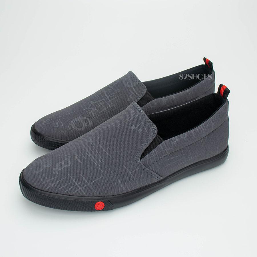Giày lười nam - Slip on nam vải - Mã A8239