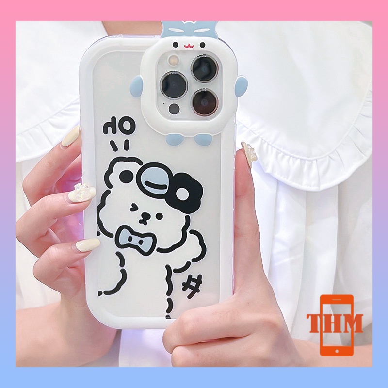 Ốp lưng iphone hình quái vật nhỏ Gấu hoạt hình Cho Iphone 6 / 6S / 6splus / se / 7 / 7plus / 8 / 8plus / X / xs / xsmax / 11 / 12 / 13 / 14 / plus / pro / pro max-6007