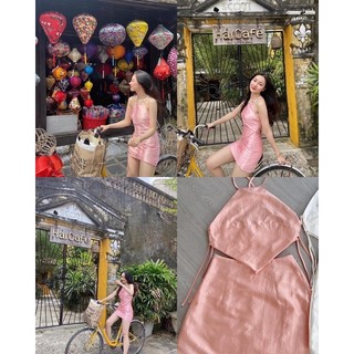 SET YẾM GẤM HOA MAI ĐI CHÁY PHỐ