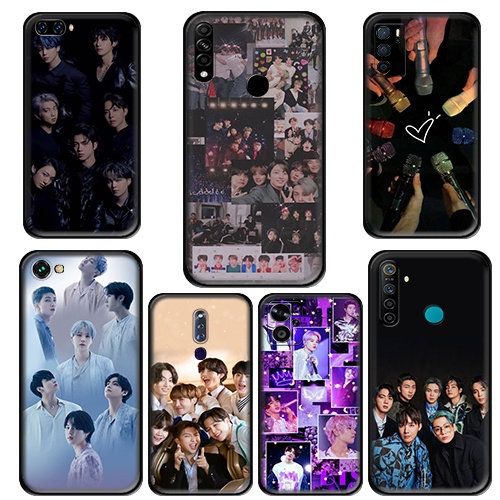 Ốp Điện Thoại Mềm In Hình BTS Cho OPPO Realme C2 C3 C11 C12 C15 C17 YN29