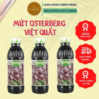 Sinh tố việt quất osterberg 1l mứt siro việt quất