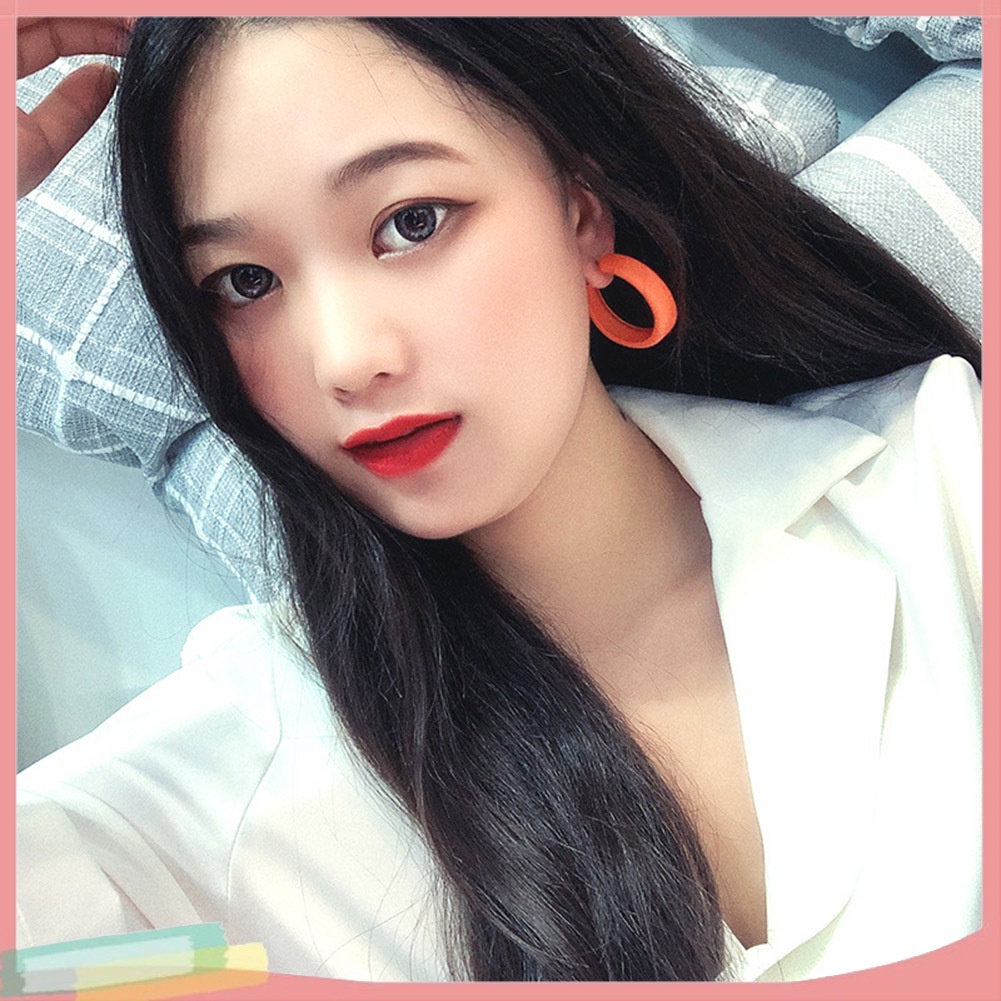 Đôi Khuyên Tai Hình Hoa Đính Kim Cương Giả Thời Trang Cho Nữ