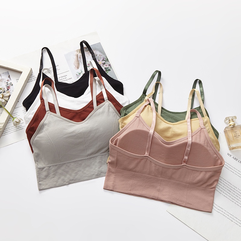 Áo bra nữ thể thao tập gym, yoga thun co giãn giá rẻ nhiều màu sắc trẻ trung - BR13