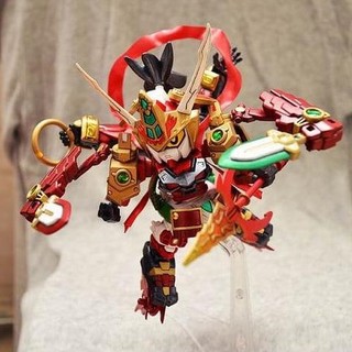 Mô hình lắp ráp gundam sd tây du ký na tra đầy đủ hiệu ứng