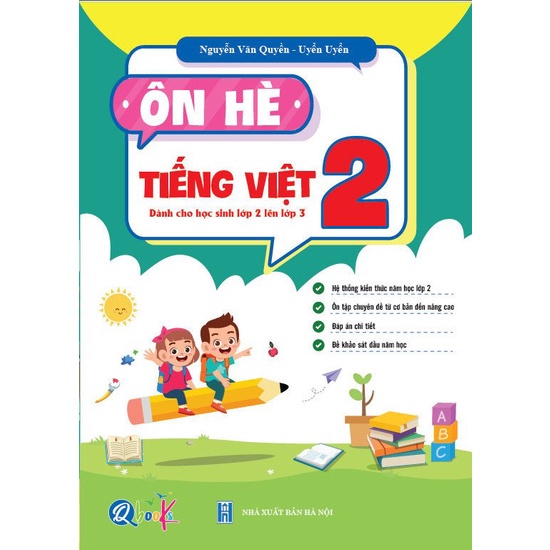 Sách - Combo Ôn Hè Toán và Tiếng Việt 2 - Chương Trình Mới - Dành cho học sinh lớp 2 lên 3 (2 cuốn)