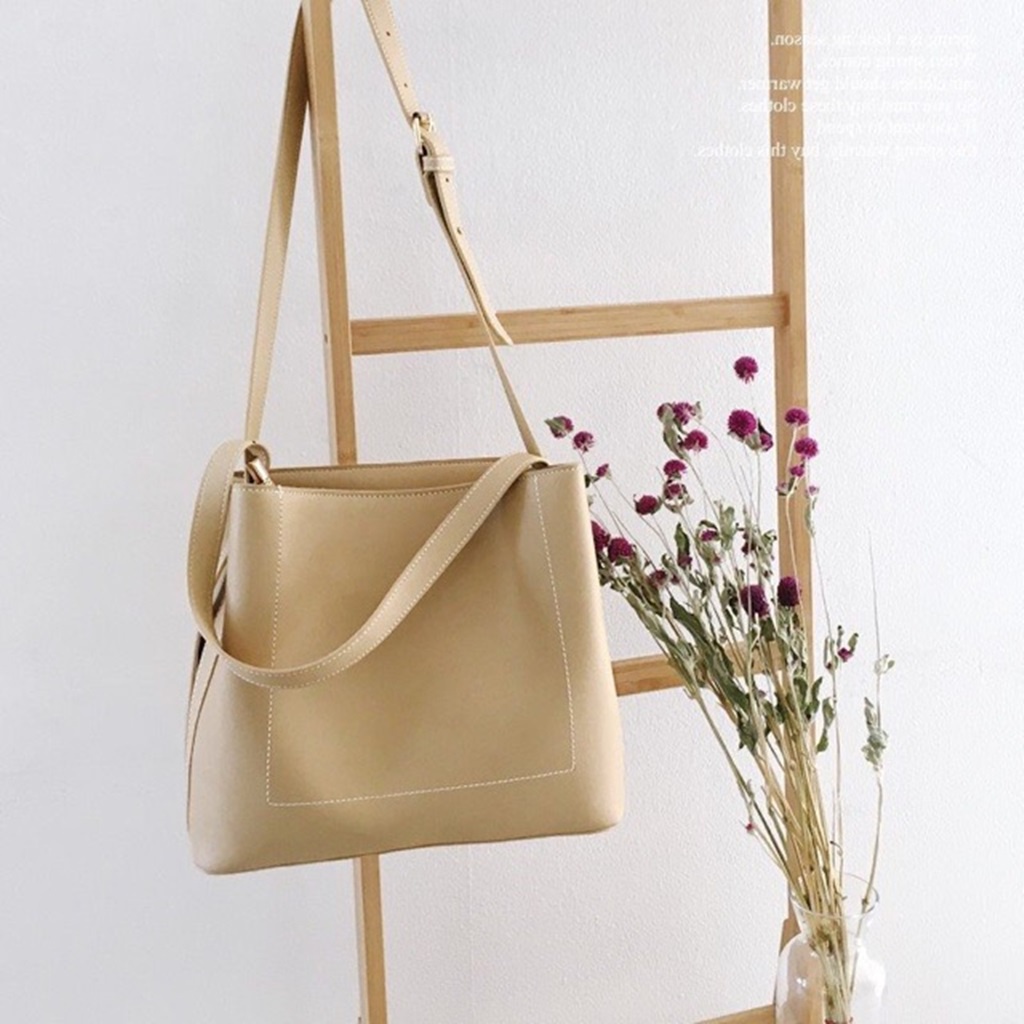 Túi xách nữ đẹp form basic thời trang hàn quốc, chất da dày mềm mịn H58