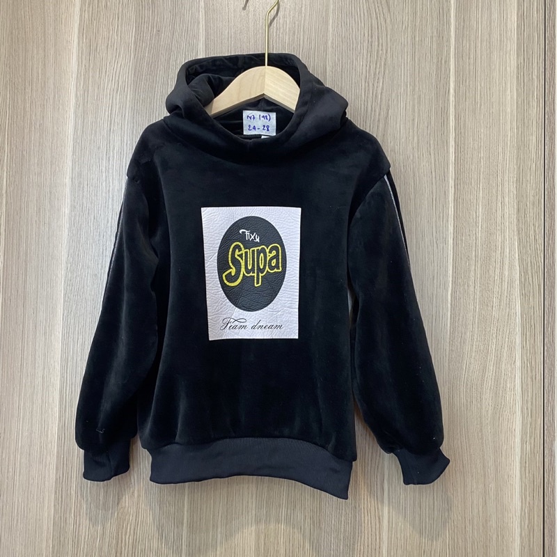 Áo hoodie nhung trẻ em 2hand size đại 23-28kg N7
