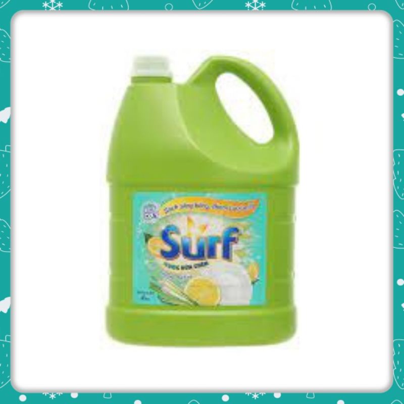 Nước rửa chén, rửa bát Suft can 3.8kg
