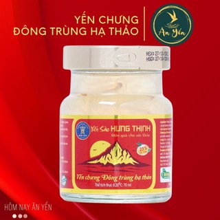 Yến Chưng 25%  Đông Trùng Hạ Thảo - Yến Chưng Sẵn Hưng Thịnh