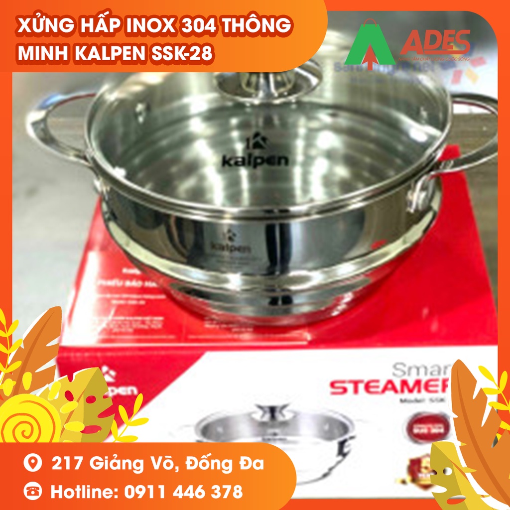 Xửng hấp Inox 304 thông minh Kalpen SSK-20