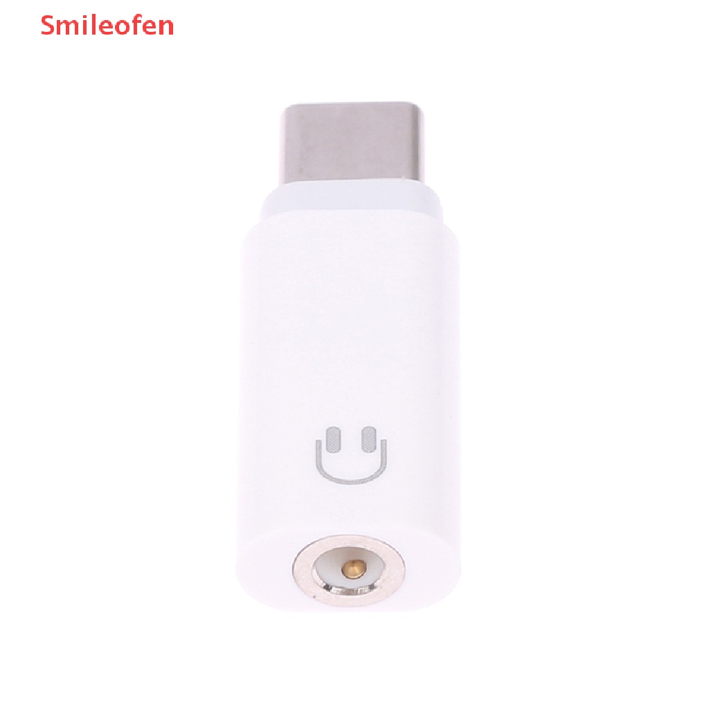 [Smileofen] Type-C Adapter Male Type C to Female 3.5mm Adapter 3.55mm wired earphone Adapter New
